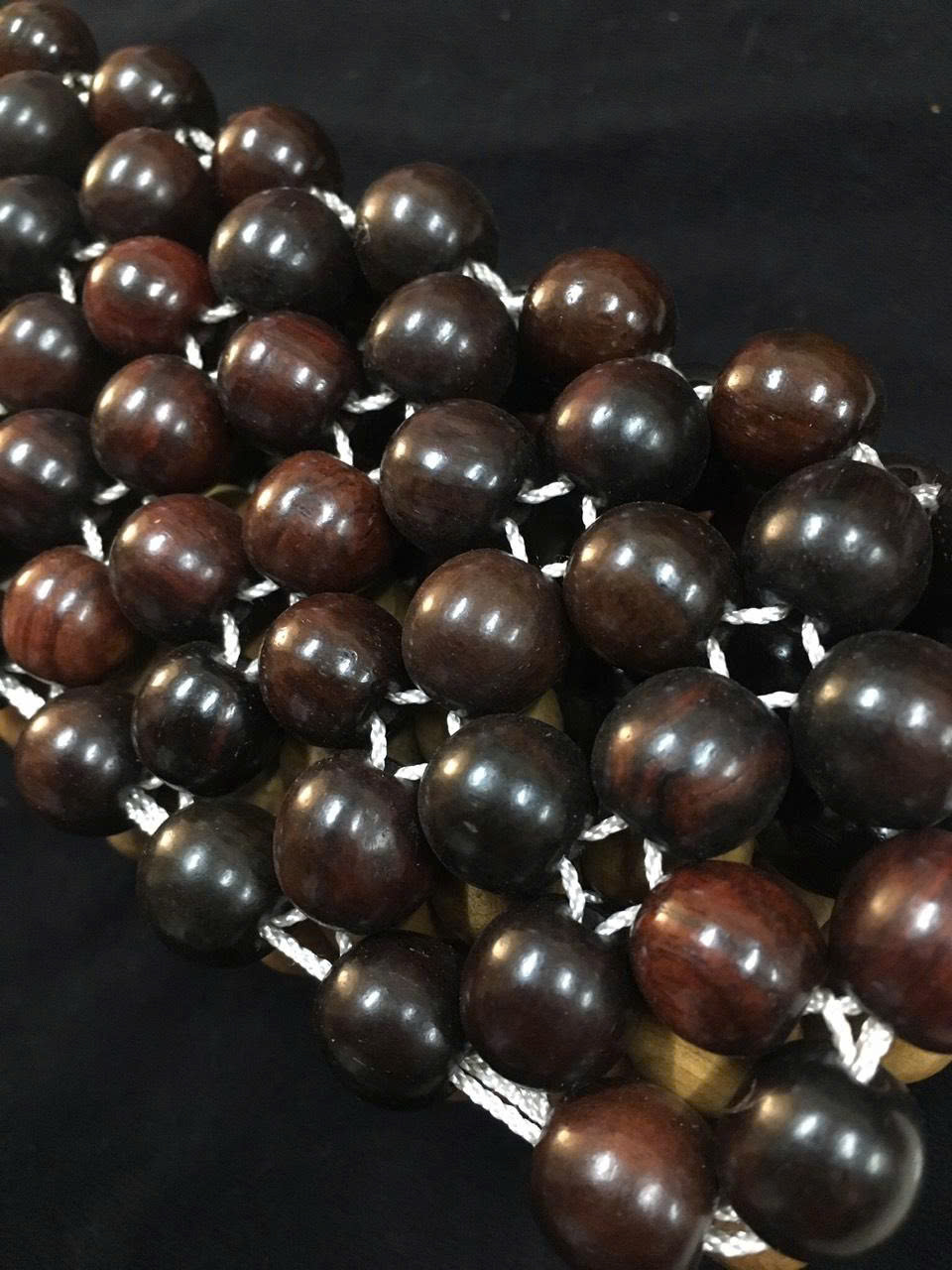 Chiếu Hạt Gỗ Mun Cao Cấp - Kích Thước 1,2mx1,9m ( video , hình thật )