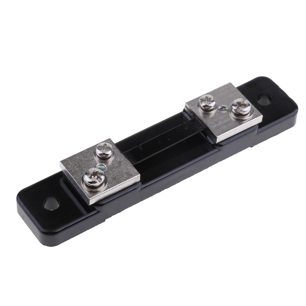 75mV Shunt Resistor for DC Current Meter Amp Analog Panel Ammeter FL-2