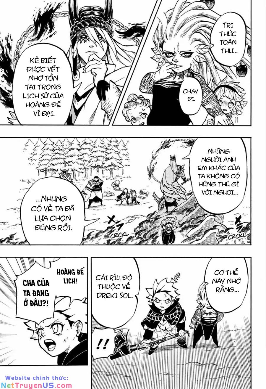 gill: "không ai có thể đánh bại ta khi ta dùng rìu!" chapter 13 9