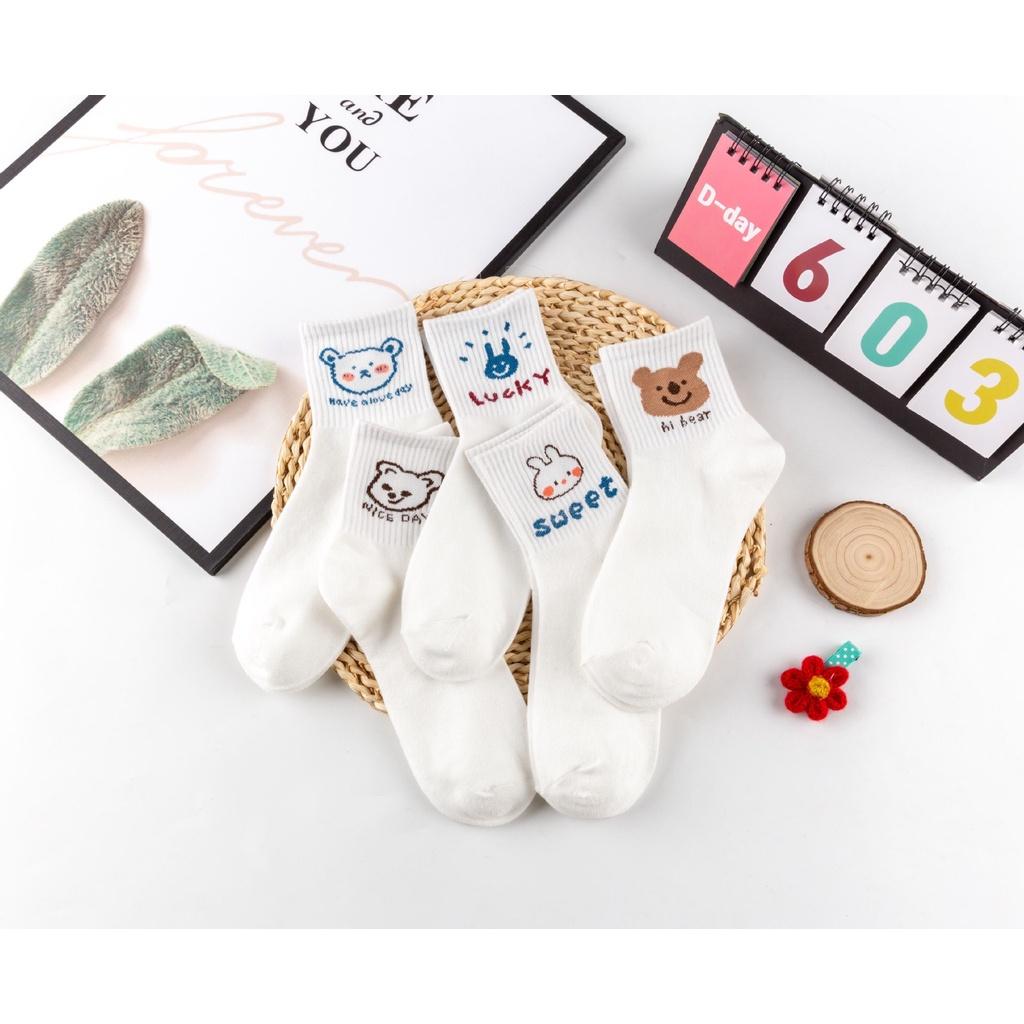Combo 4 đôi tất Cotton họa tiết CỔ NGẮN - Tất Ngắn Nam Nữ, vớ chống hôi chân kháng khuẩn- cam kết siêu đẹp siêu rẻ