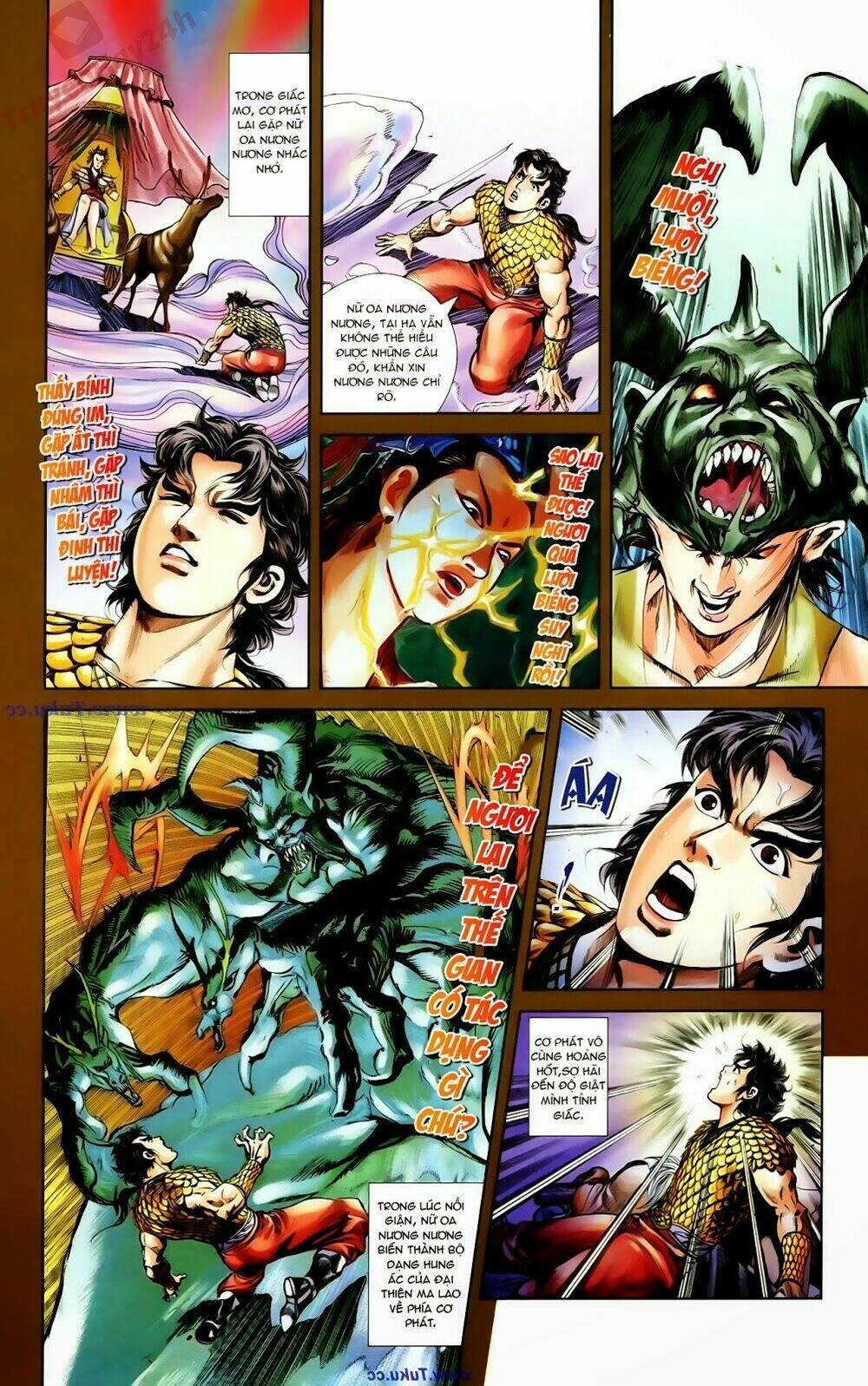 thiên tử truyền kỳ 1 - cơ phát khai chu bản chapter 67 19