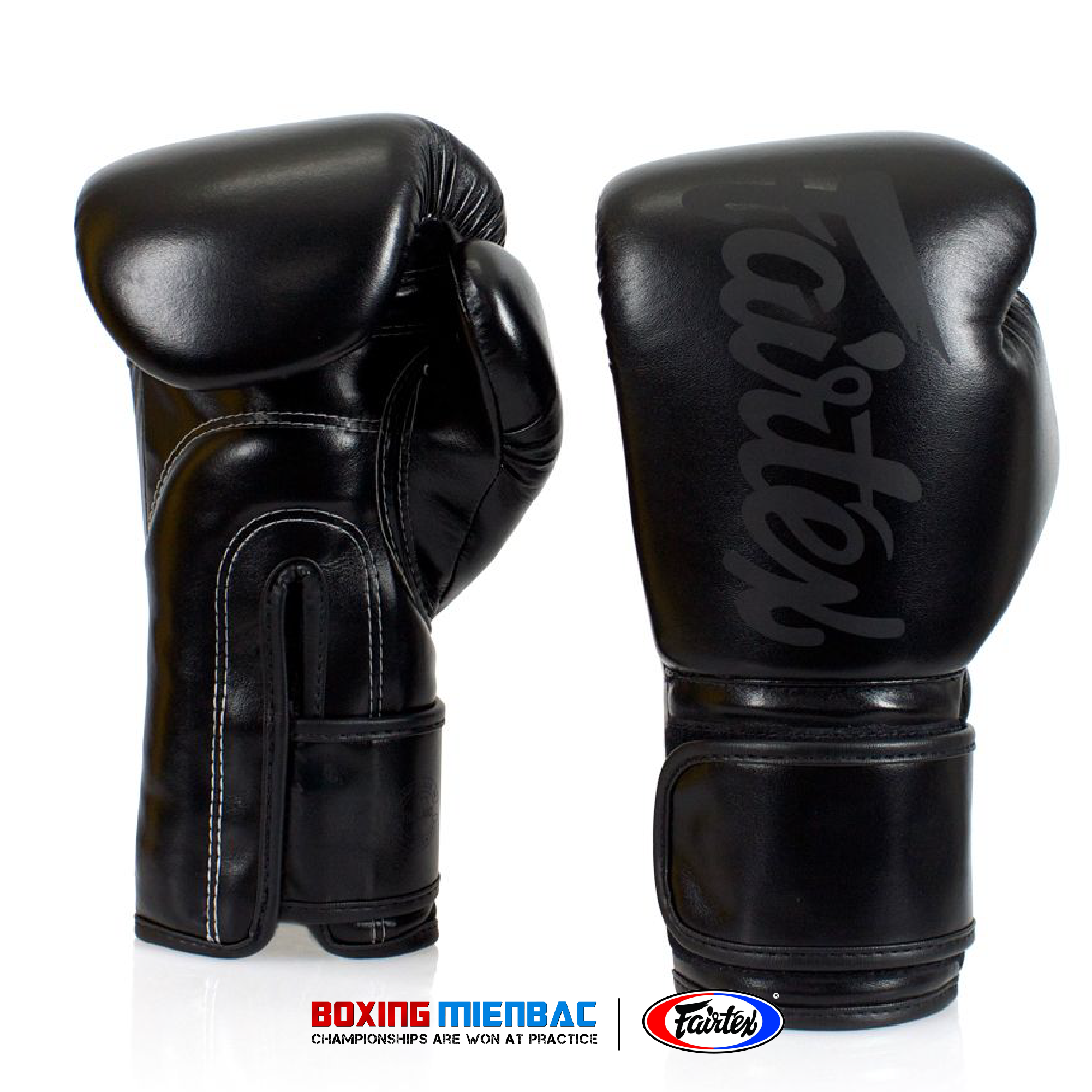 Găng Tay Boxing/ Muay Fairtex BGV14 Microfiber Leather – Đen, Đỏ, Đen Viền Đỏ