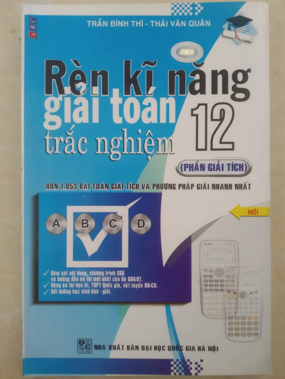 Sách - Rèn Kỹ Năng Giải Toán Trắc Nghiệm 12