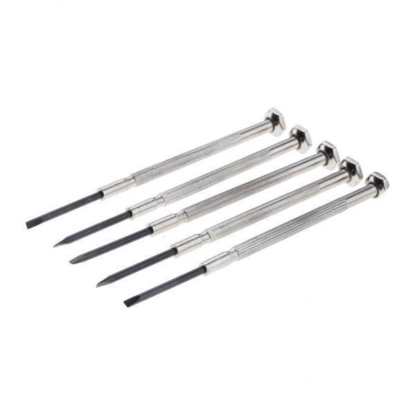 2X Finest 5PCS Metal Screwdrivers for Flute Clarinet Saxophone Piccolo