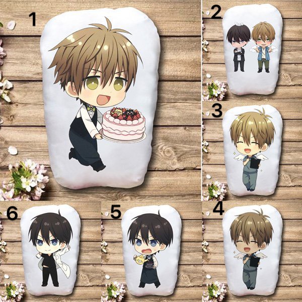 Gấu dakagetai otoko 2 mặt ảnh 22-50cm/ gối ngủ anime dakagetai otoko