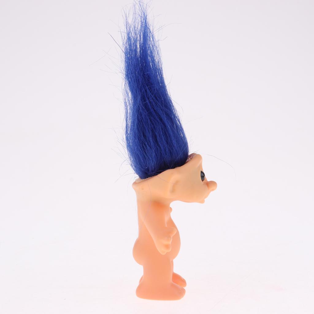 Dollhouse Miniature Nude Troll Doll Leprocauns Figures Kid School Project #B