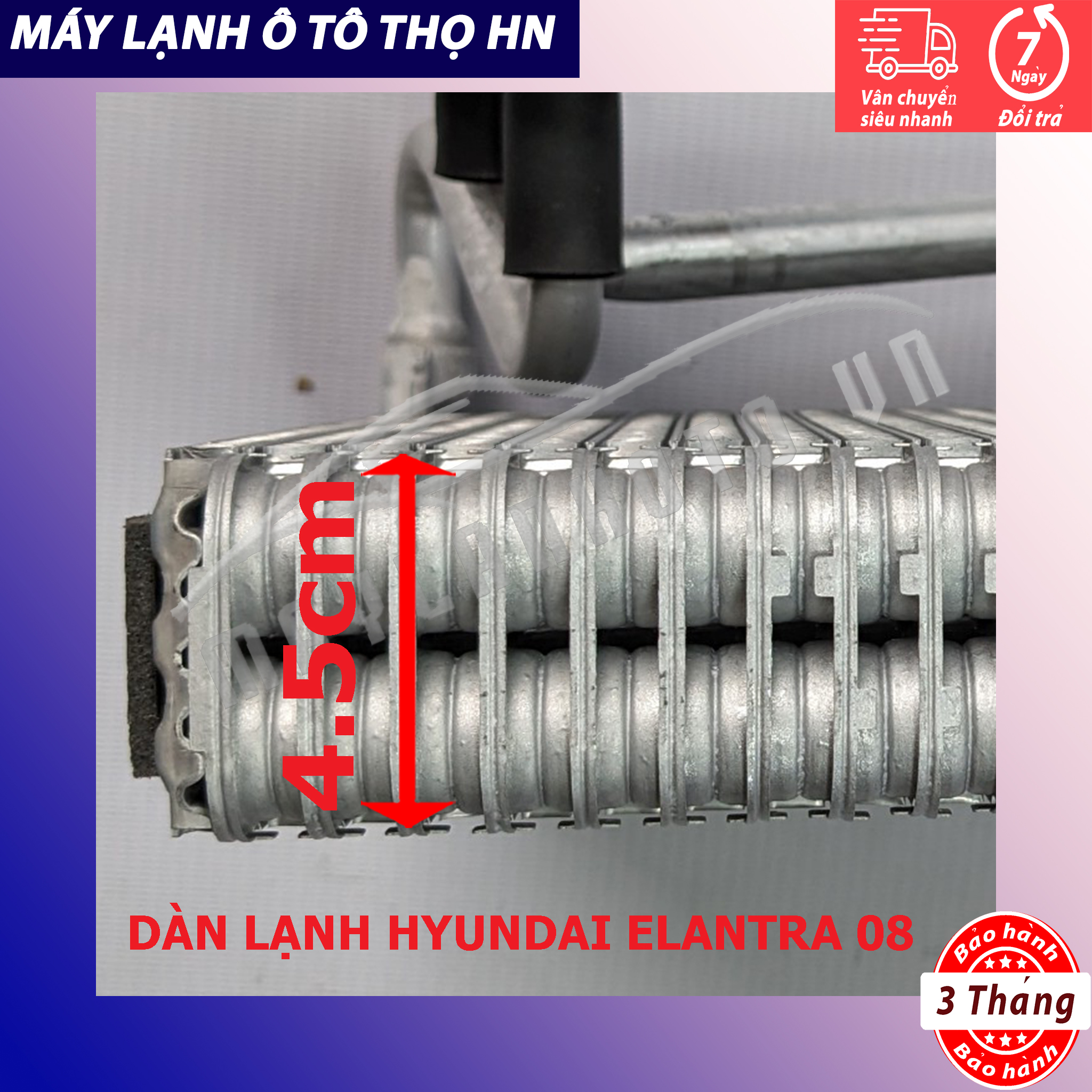 Dàn lạnh Hyundai Elantra - Avante 2006 2007 2008 2009 2010 2011 hàng xịn Hàn Quốc 06 07 08 09 10 11
