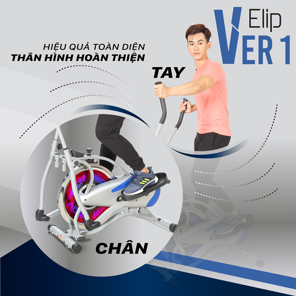 Xe đạp tập ELIP Ver 1 giá rẻ, bảo hành chính hãng, lắp đặt miễn phí