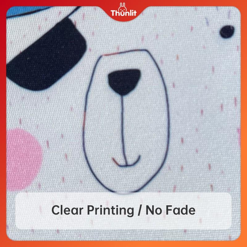 Miếng Lót Chuột Máy Tính Hình Tròn Họa Tiết Hoạt Hình Dễ Thương