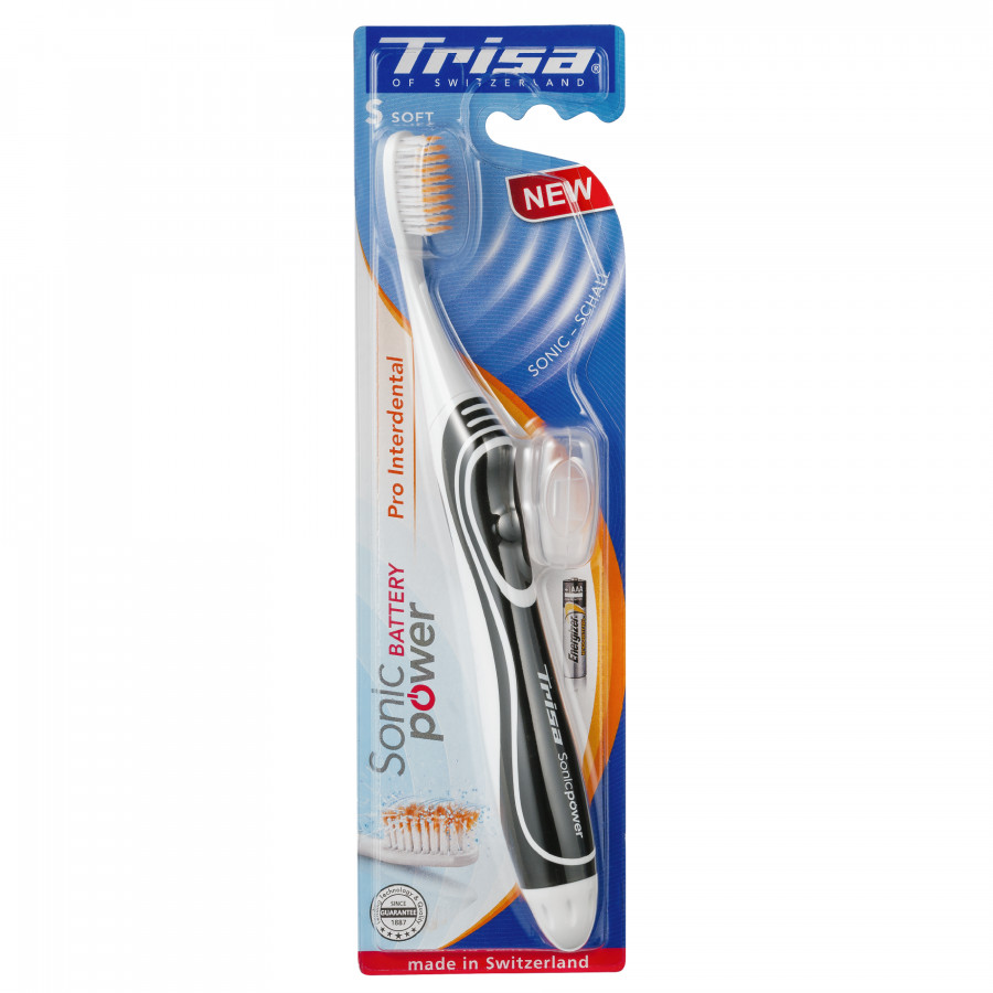 Bàn Chải Pin TRISA Pro Interdental Soft