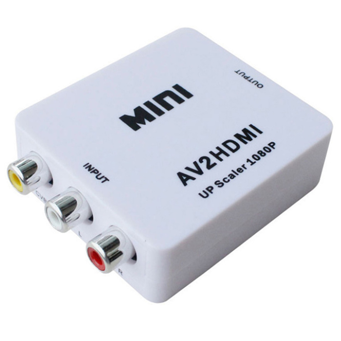 Hộp chuyển Mini AV ra HDMI, AV to HDMI, AV sang HDMI - FullHD 1080p/ 720