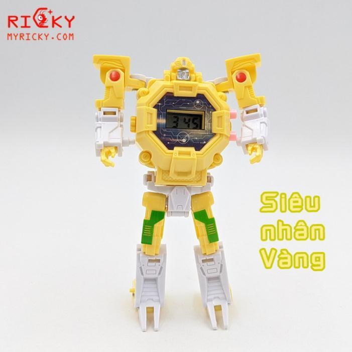 2 IN 1 ROBOT biến hình đồng hồ đeo tay