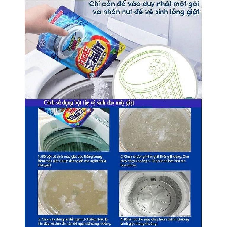 BỘT TẨY LỒNG MÁY GIẶT HÀN QUỐC