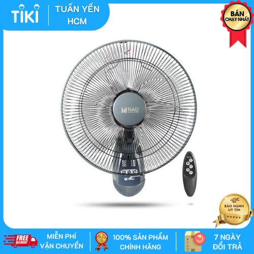 Quạt treo tường Hali TR-1 - Màu xám