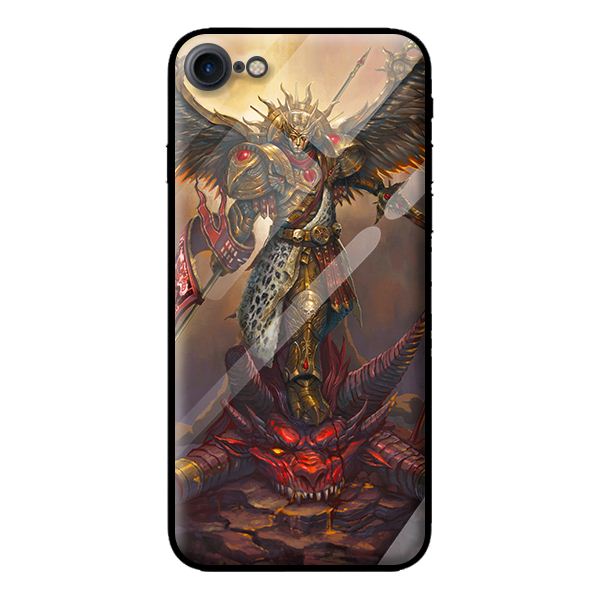 Ốp kính cho Iphone 8 mẫu VỊ THẦN 1 - Hàng chính hãng