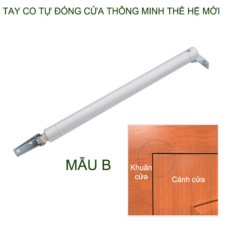 Tay co tự đóng cửa thế hệ mới, chịu tải trọng lên tới 30-80kg