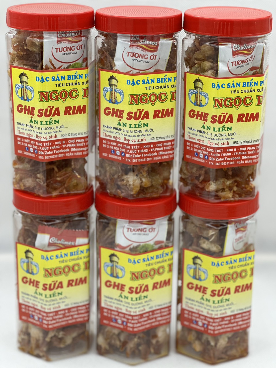 Đặc sản Phan Thiết - Ghẹ Sữa Rim Hộp 250 Gram Đã Chế Biến Ăn Liền Ngon Ơi Là Ngon. Hạn Sử Dụng 12 Tháng Kể Từ Ngày Đặt Hàng - OCOP 4 Sao