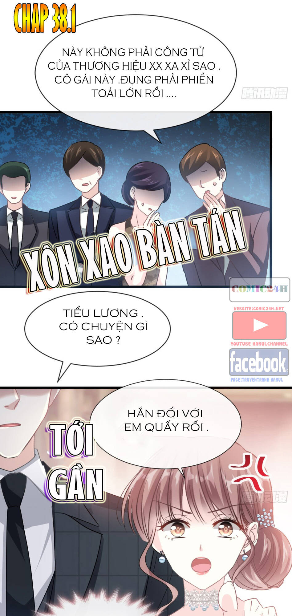 bá đạo tổng tài nhẹ nhàng yêu chapter 38.1 2