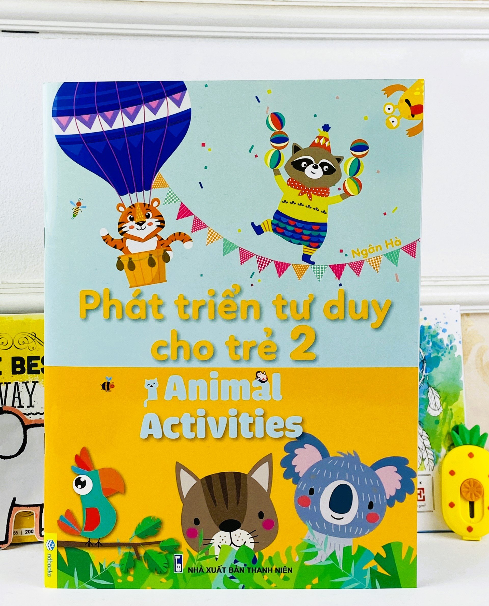 Sách - Phát Triển Tư Duy Cho Trẻ - Animal Activities (Song ngữ Anh Việt) - ndbooks