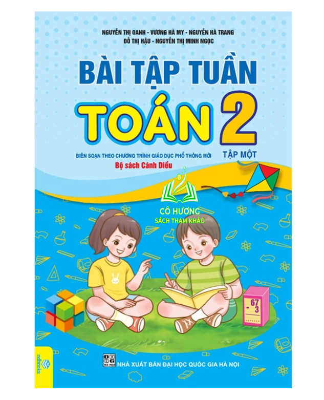 Sách - Bài Tập Tuần Toán 2  - Biên soạn theo CT GDPT mới - Cánh Diều