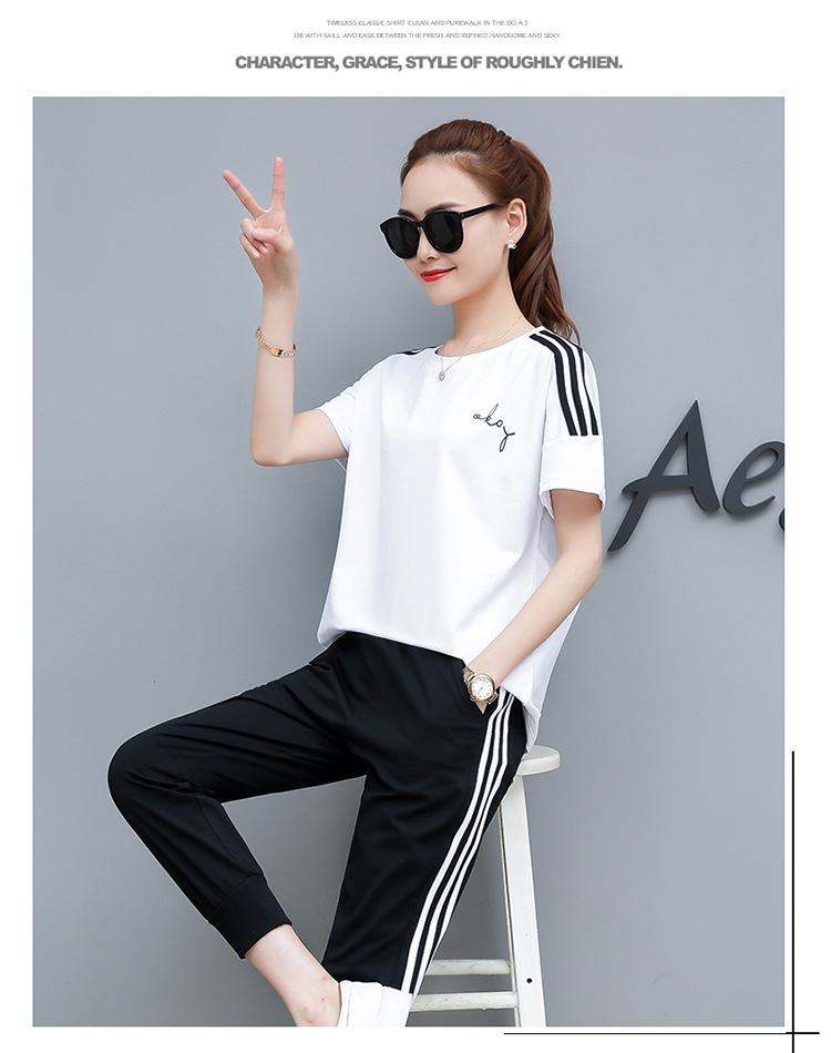 Set đồ bộ thun thể thao QUẢNG CHÂU nữ SET024