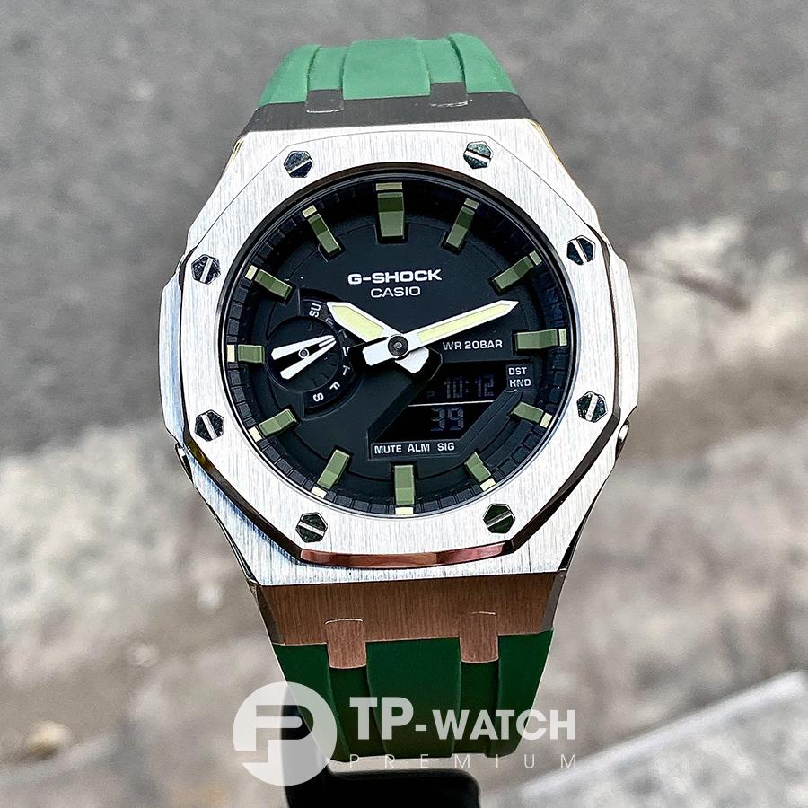 Đồng Hồ Nam Dây Nhựa Casio G-Shock GA-2110SU-3A AP Custom &quot;The Hulk&quot; Royal Oak