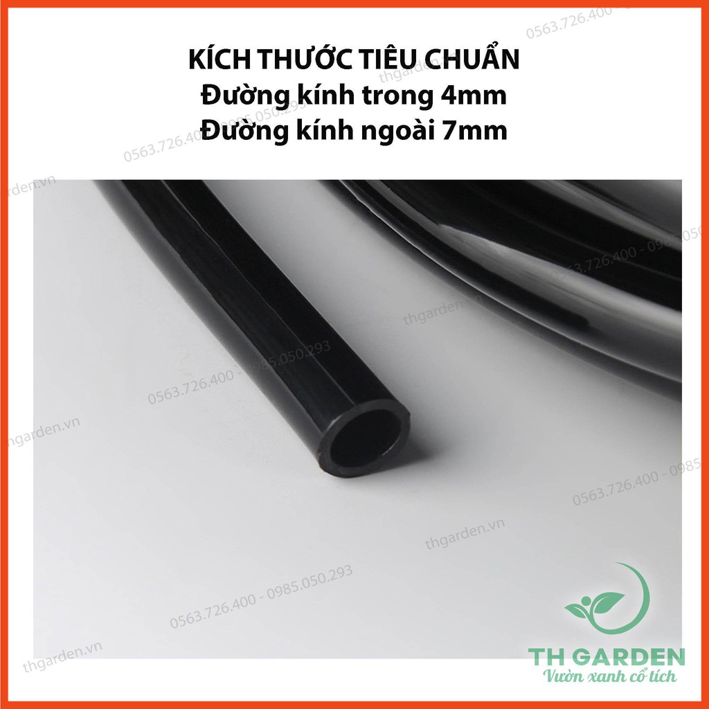 Bộ 30 béc tưới cây 8 tia nhỏ giọt kèm 25m dây và đầy đủ phụ kiện 206848