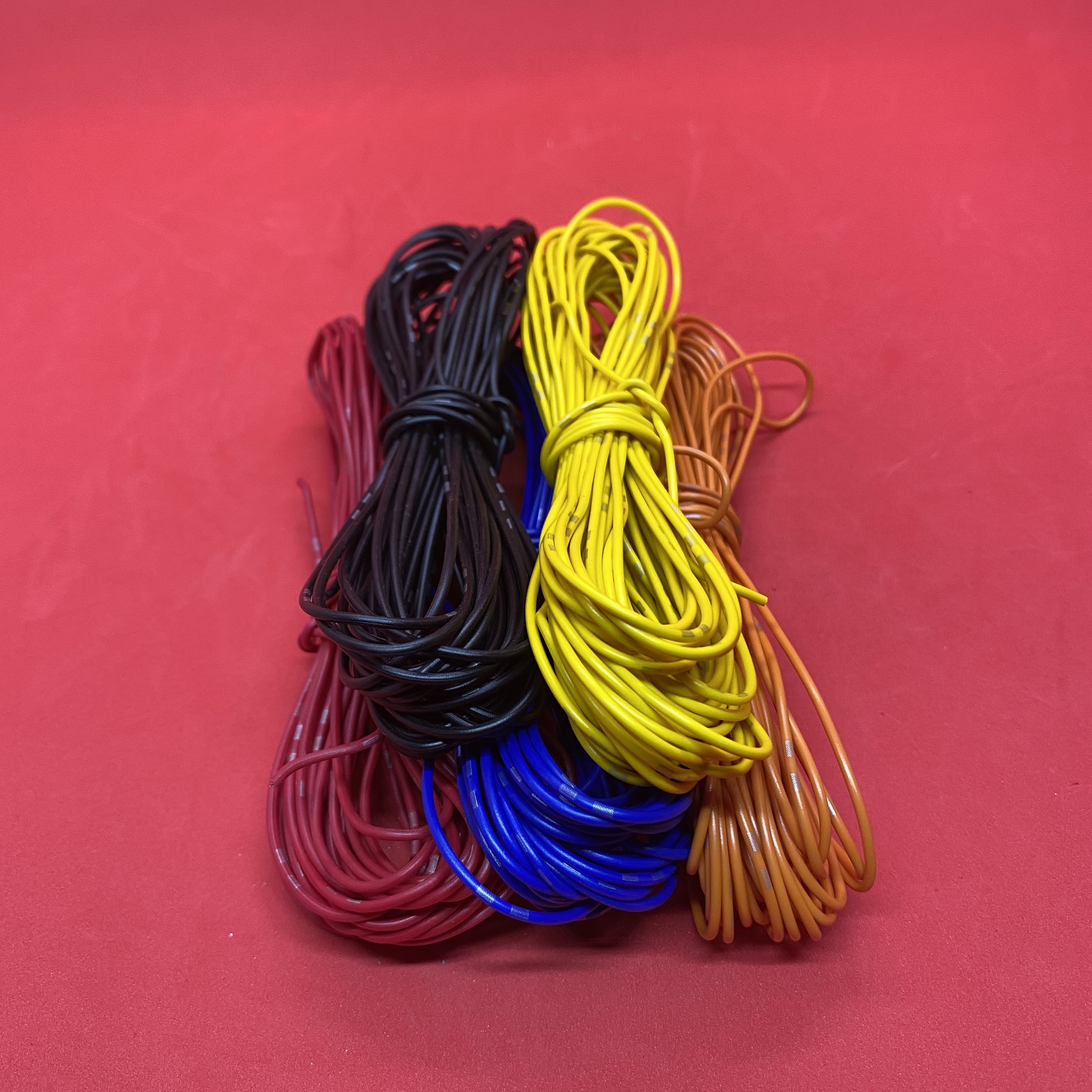 Combo 5 cuộn Dây điện mềm chống cháy 0.3 cuộn màu ngẫu nhiên