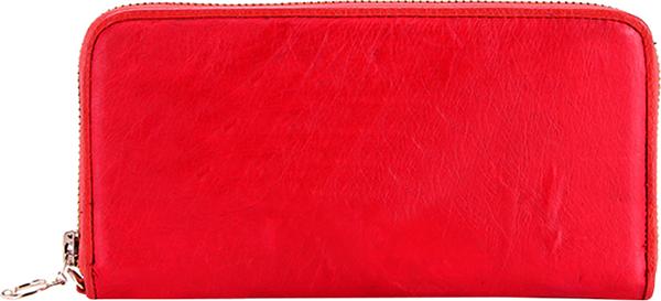 Ví Nữ Da Đà Điểu 1 Khóa Vip Huy Hoàng HT3433 (19 x 10.5 cm) - Đỏ