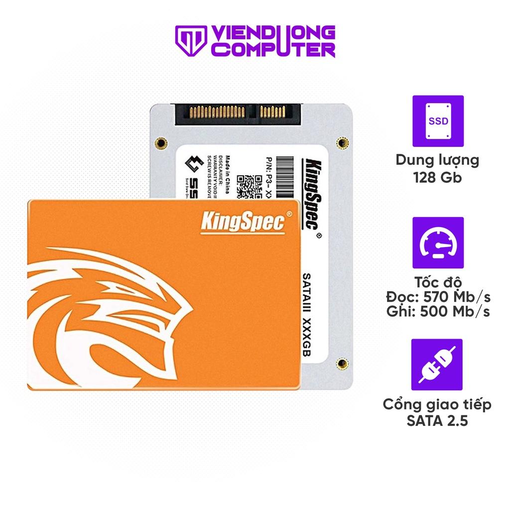 Ổ cứng SSD Kingspec P3 - 128/256 2.5 Sata III 256GB - Hàng chính hãng