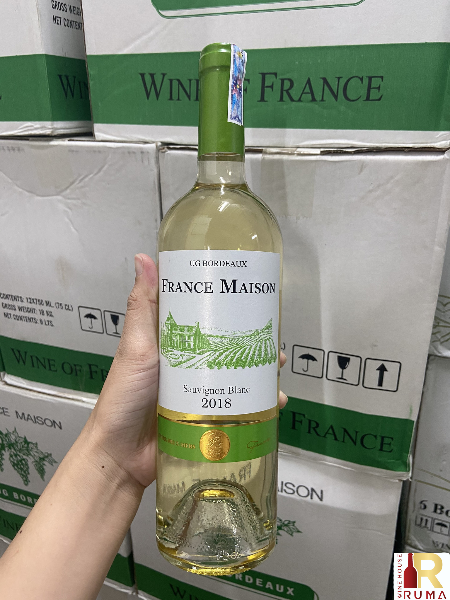 [Vang trắng] Rượu vang Pháp France Maison