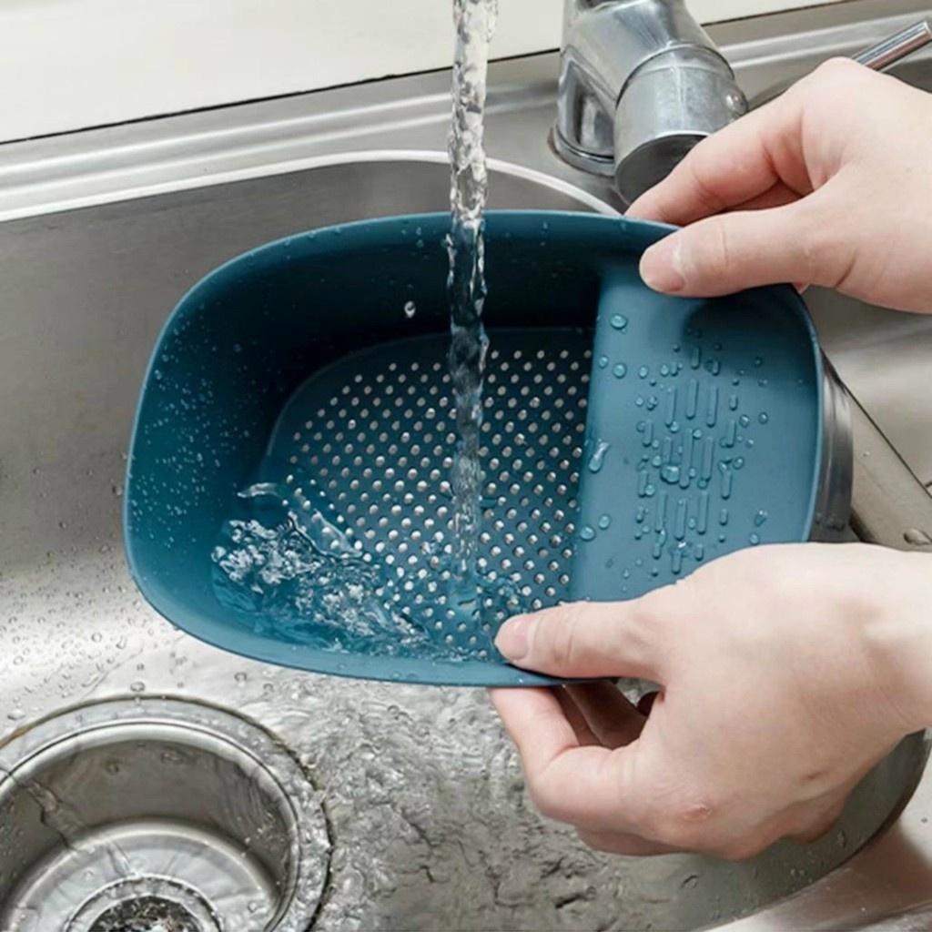 Khay Nhựa Lọc Rác Treo Bồn Rửa Hoa Quả Rau Củ
