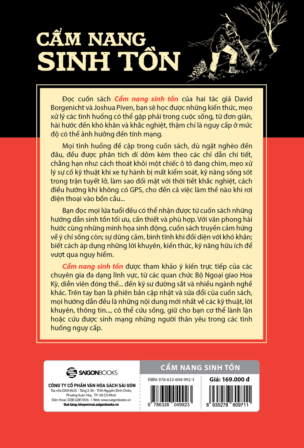 Sách Cẩm Nang Sinh Tồn - Những Kỹ Năng Thoát Hiểm Cần Phải Biết Trước Khi Quá Muộn