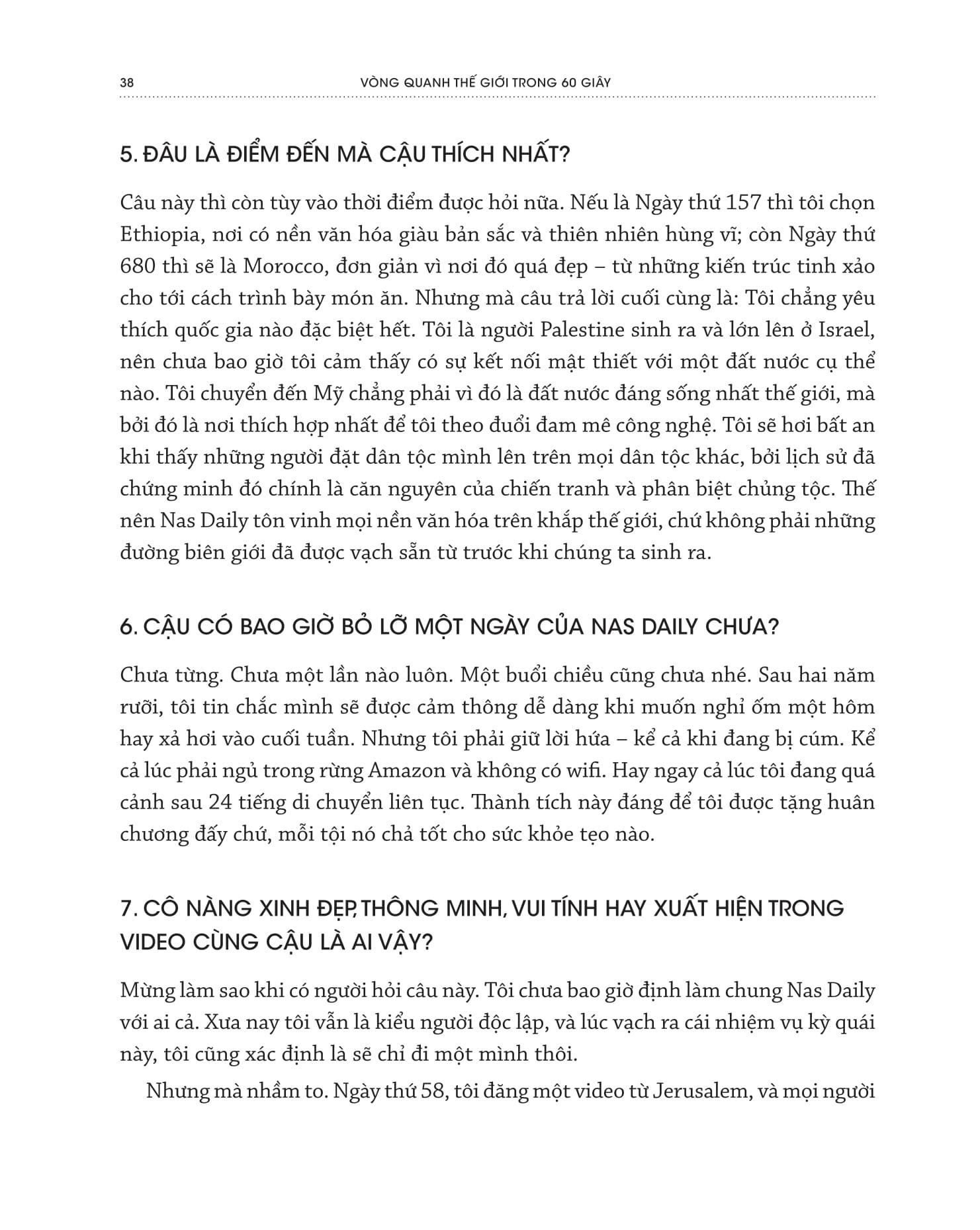 Vòng Quanh Thế Giới Trong 60 Giây