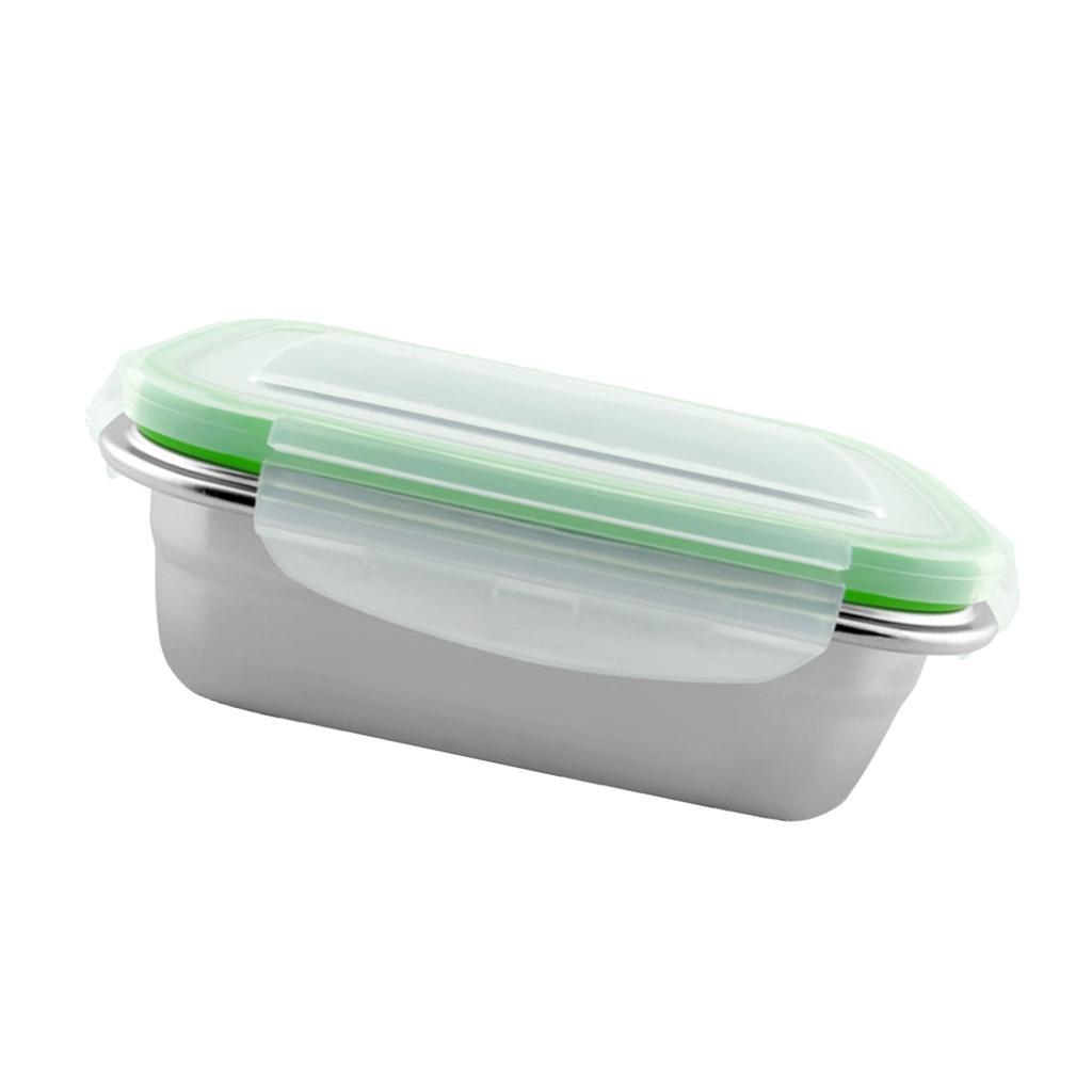 Food Preservation Box Meal Prep Containers 1800ml + Durable Steamer Basket