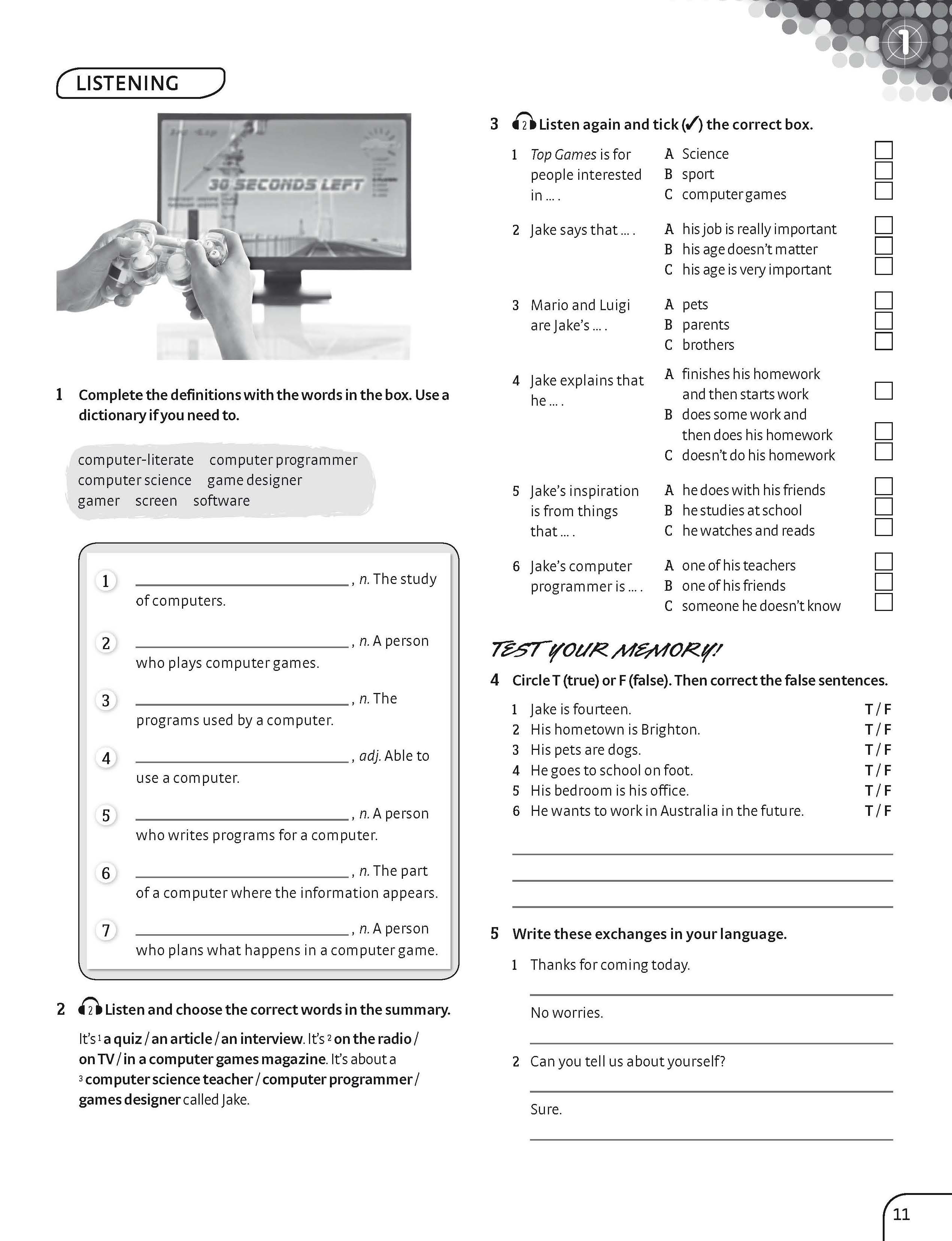 Achievers A2 Workbook