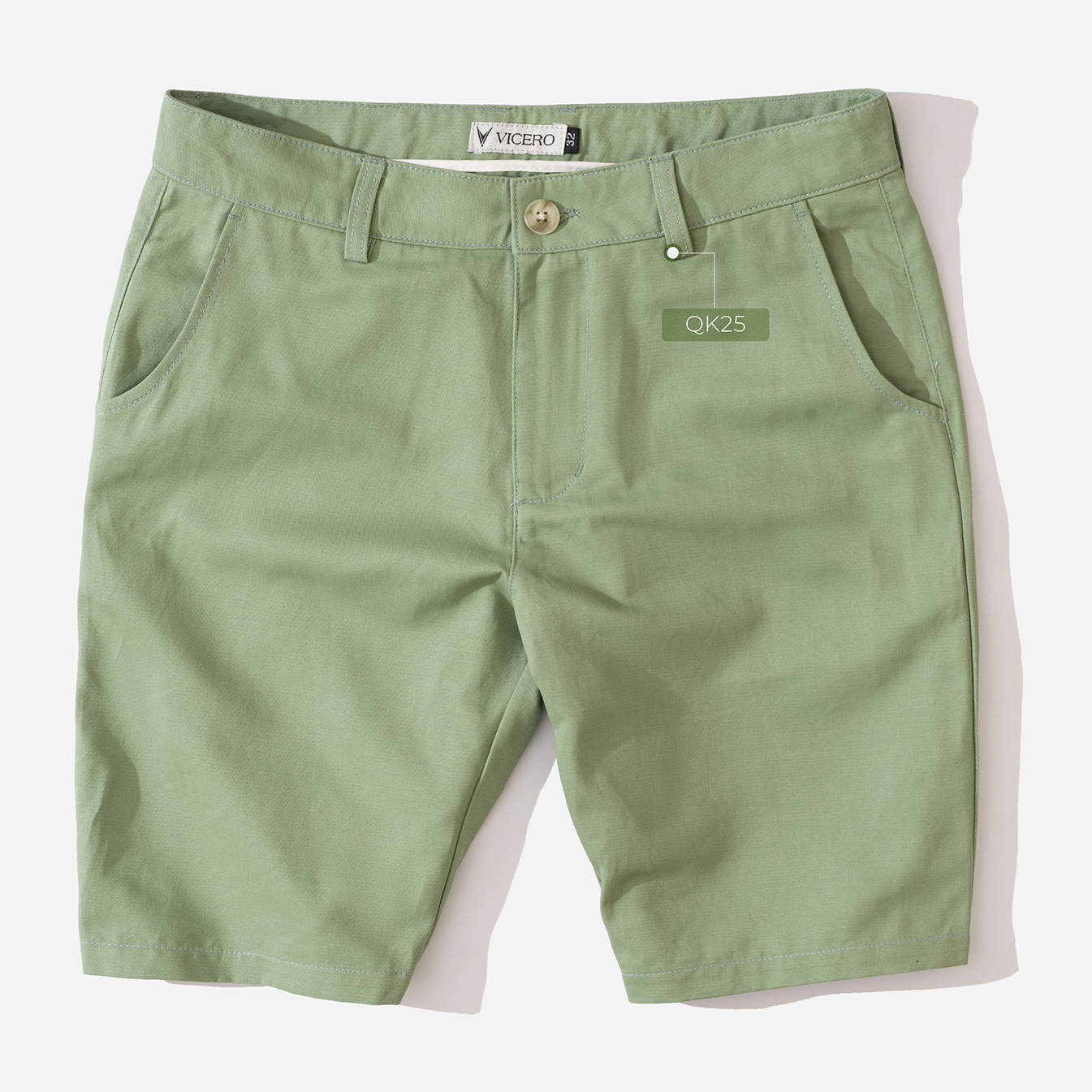 Quần Short Nam Kaki Vicero 6 Màu Phong Cách Hàn Quốc