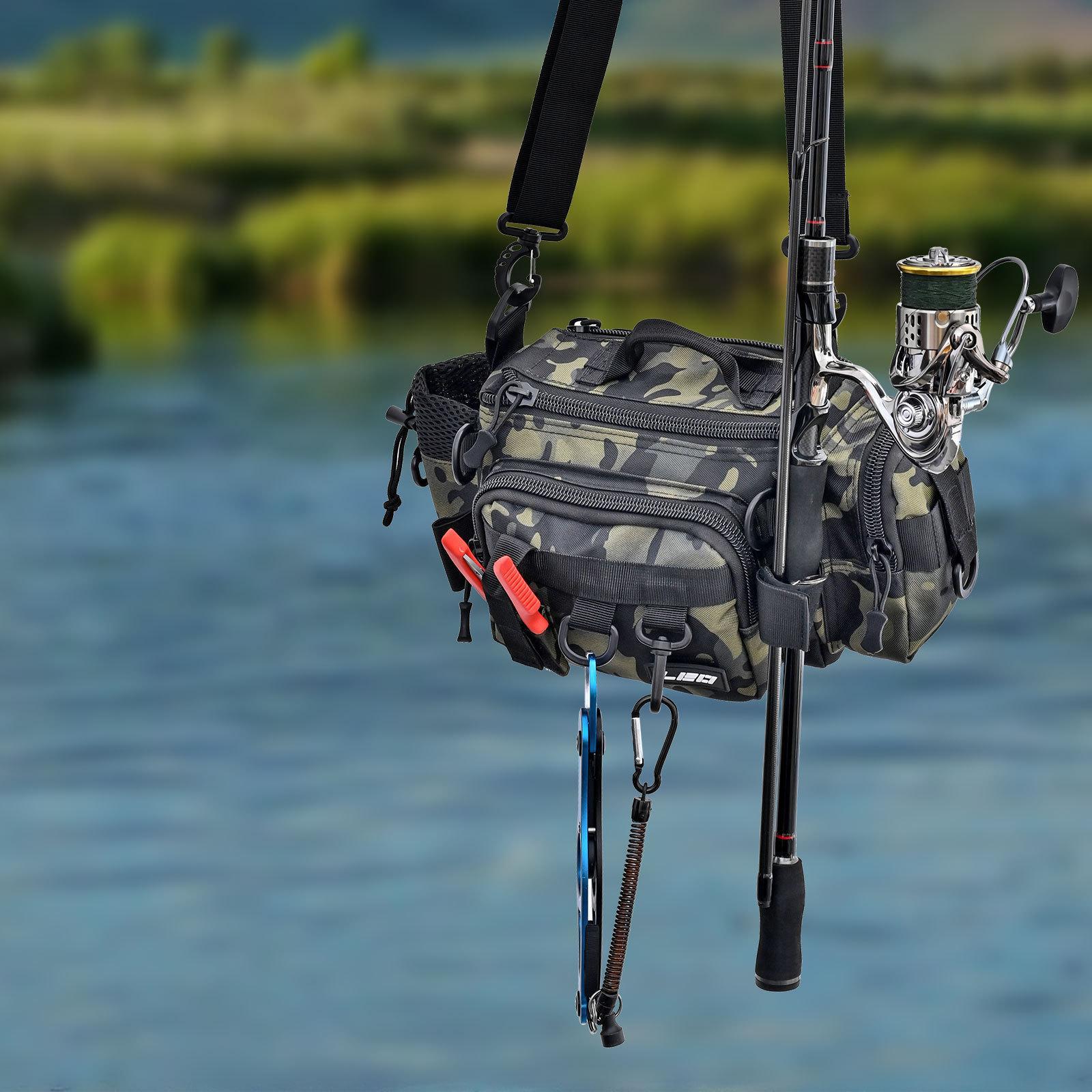 Fishing Waist Pack Fanny Hip Bag Storage Multifunctional Green