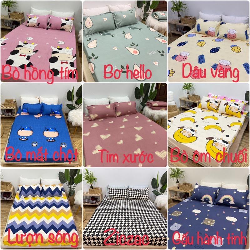 Ga trải giường 1m 1m2 1m4 1m5 1m6 1m8 cotton poly-cung hoàng đạo