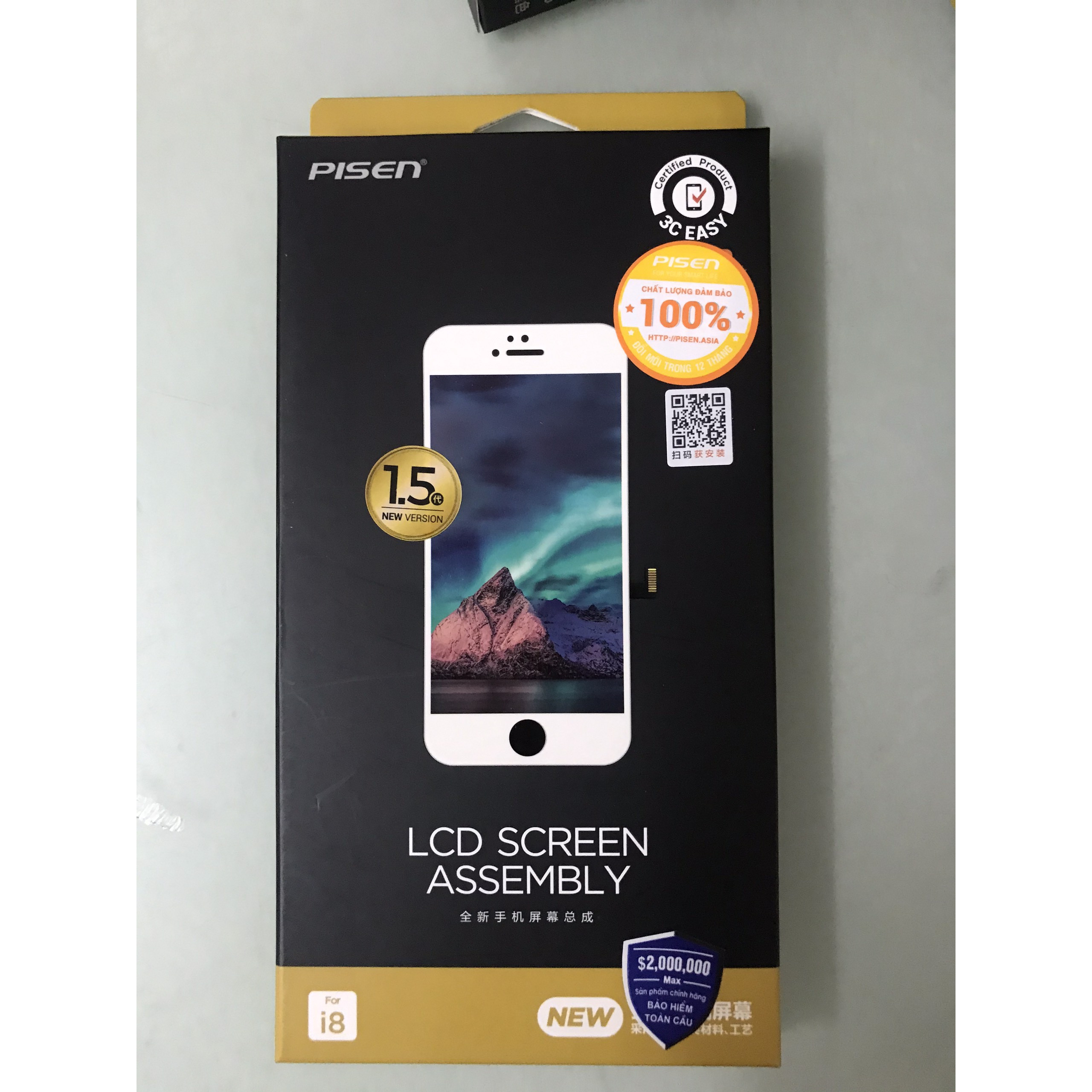 Màn hình LCD Pisen TC-FOG -I8 ( Version 1.5 Iphone 8 ) _ Hàng chính hãng