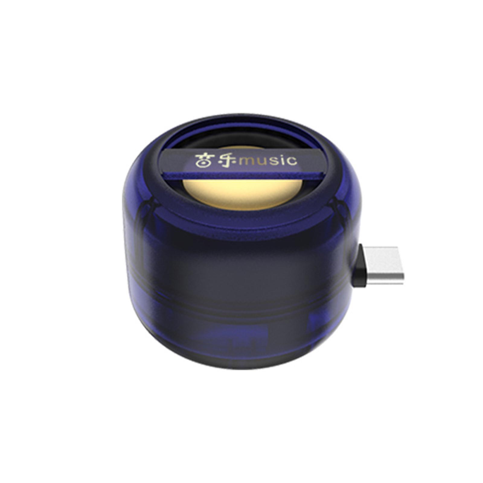 USB Phone Speaker Plug and Play with for Travel Home