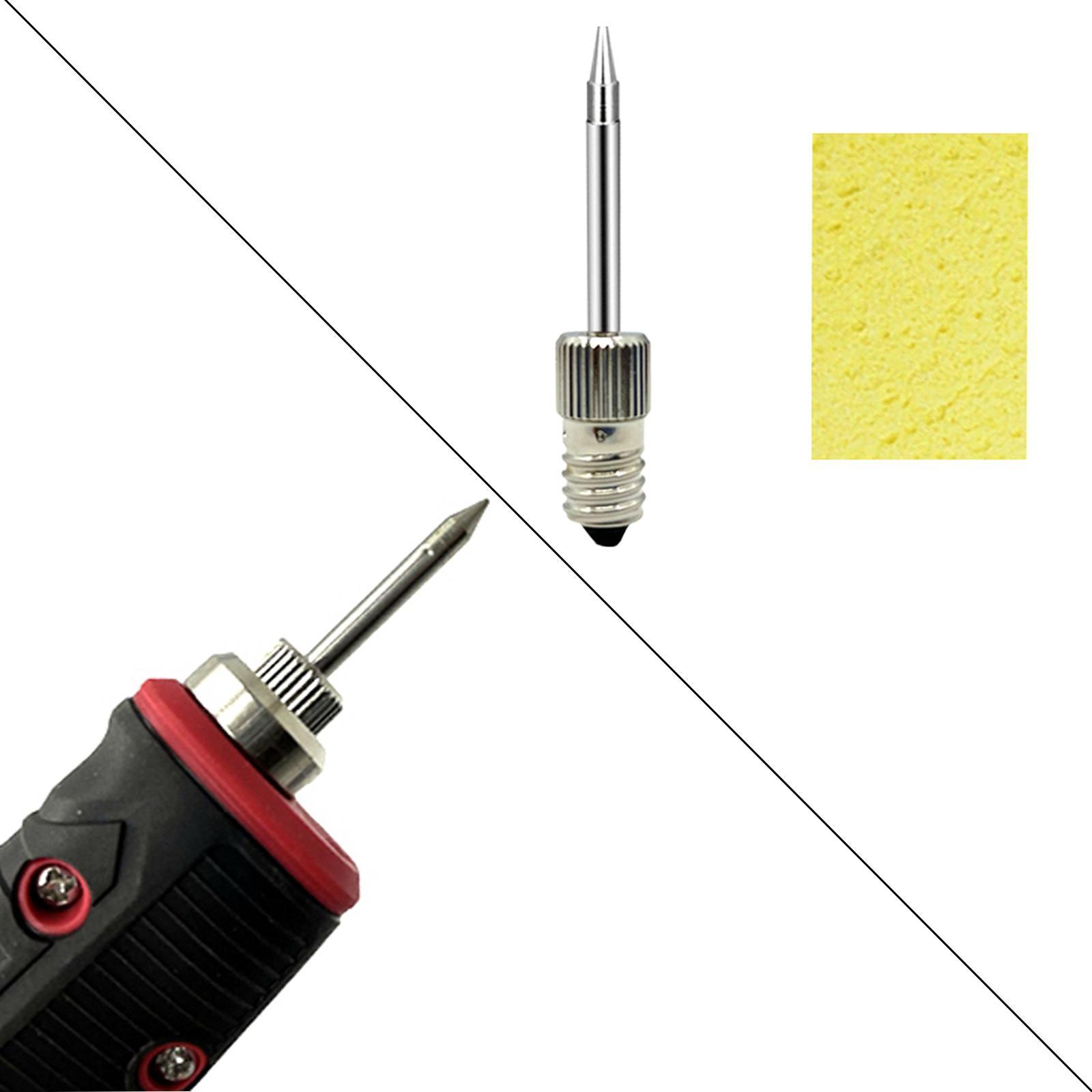 4x Soldering Tips Soldering Iron Head USB Soldering Head for E10 Interface