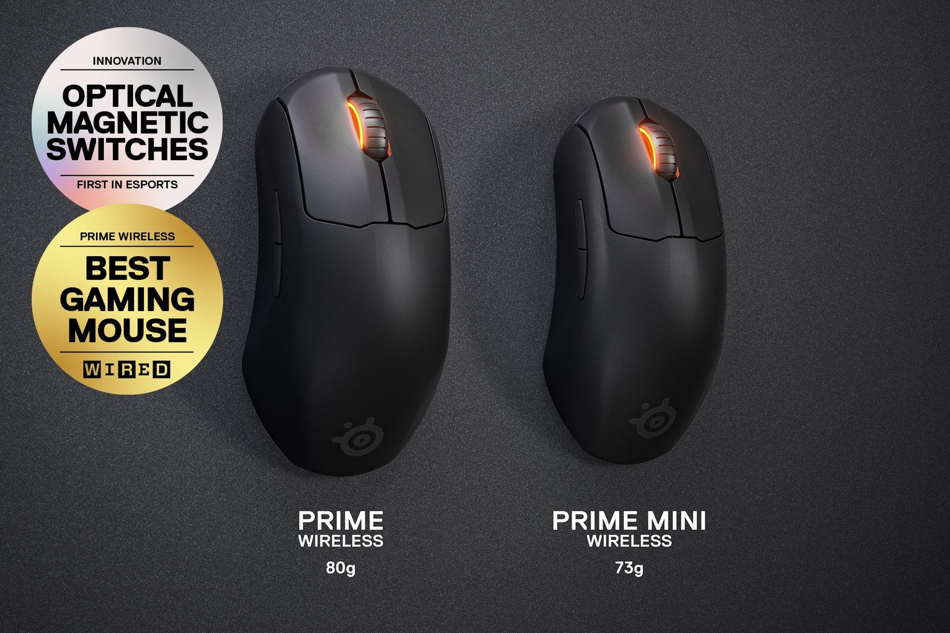 Chuột không dây Steelseries Prime Mini Wireless