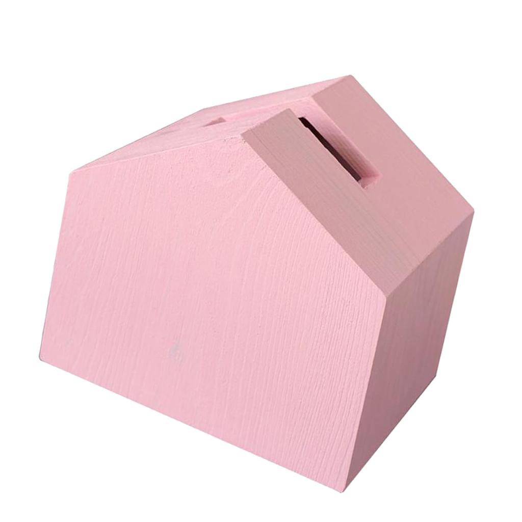 Wooden Tissue Box Cover Home Car Office Paper Napkin Holder Box