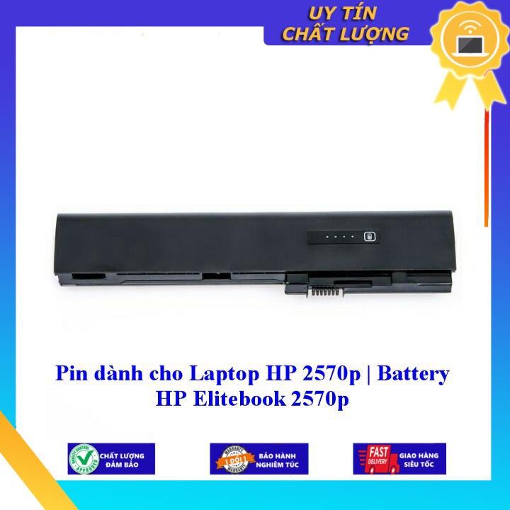 Pin dùng cho Laptop HP 2570p  Battery HP Elitebook 2570p - Hàng Nhập Khẩu  MIBAT431