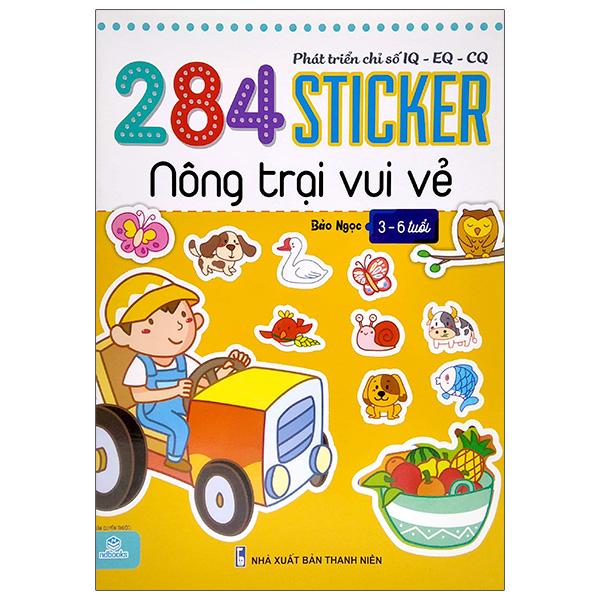 Phát Triển Chỉ Số IQ - EQ - CQ - 284 Sticker Nông Trại Vui Vẻ