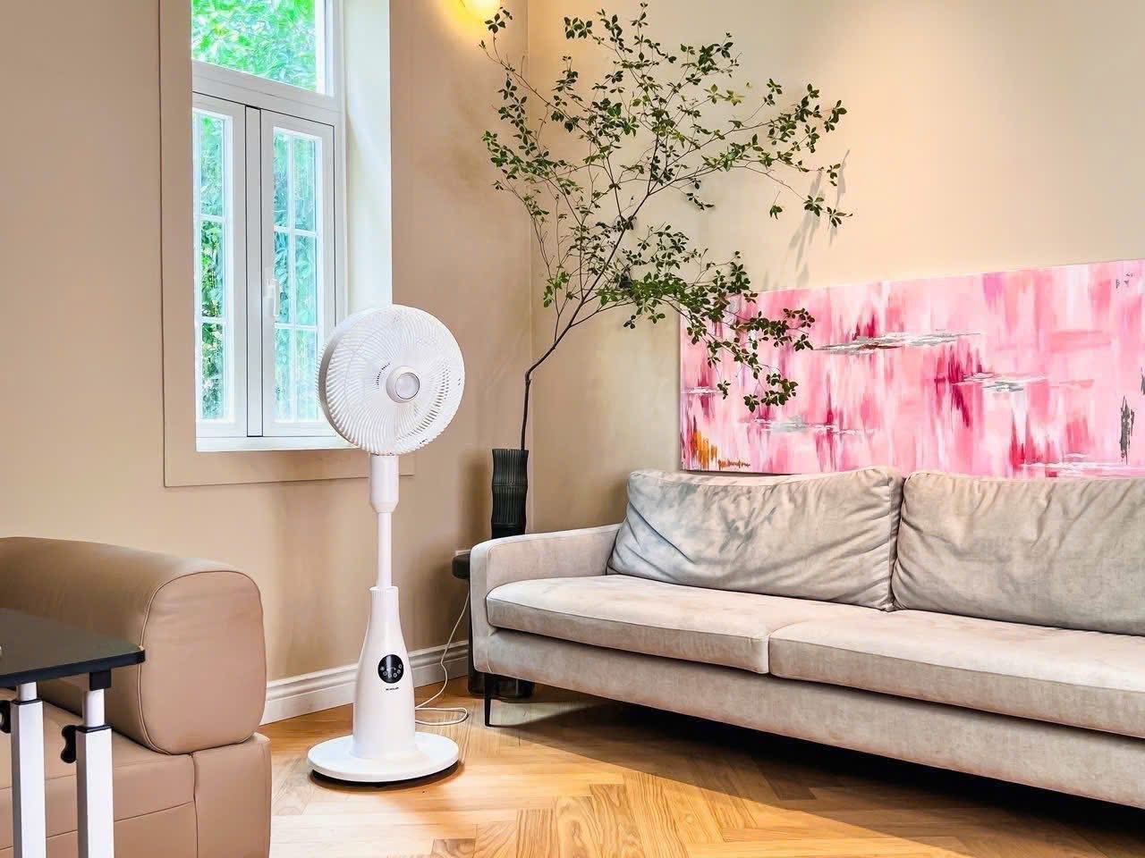 QUẠT CÂY PHUN SƯƠNG TẠO ẨM CAO CẤP DE MULLER Hàng chính Hãng