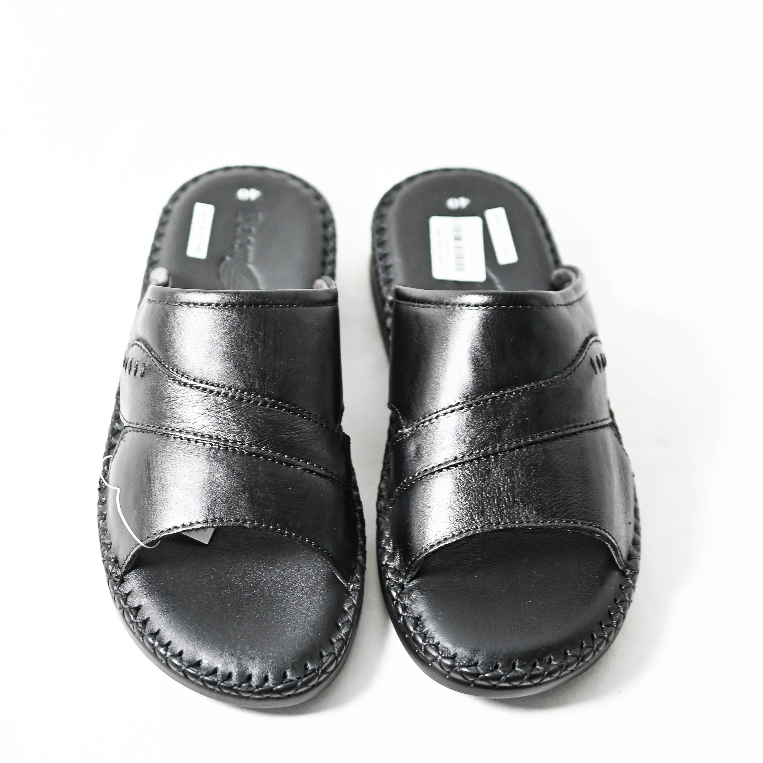 Dép da nam quai ngang