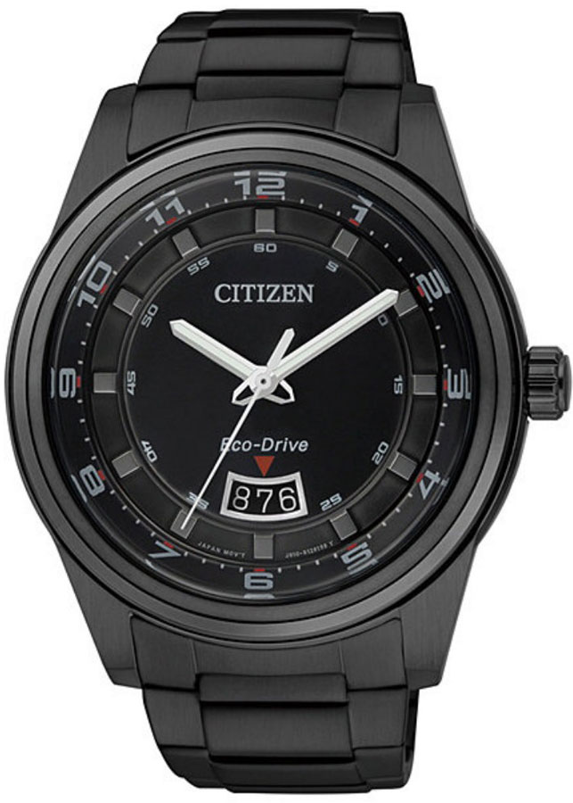 Đồng Hồ Nam Citizen Dây Thép Không Gỉ AW1284-51E - Mặt Đen