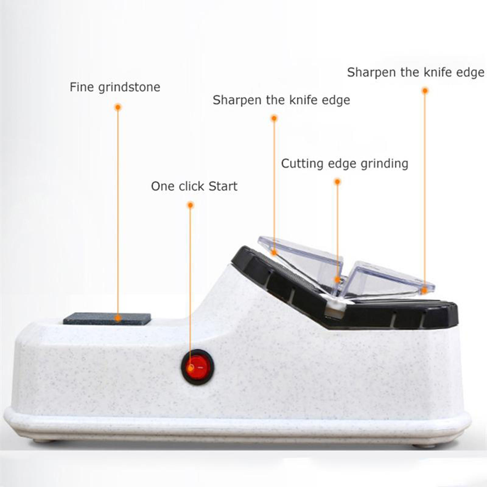 Electric Kitchen Knife Sharpener Scissors Blade Grinding Sharpening Machine